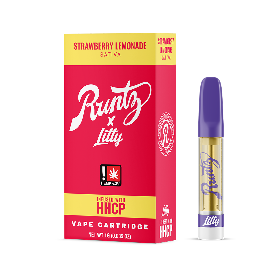 RUNTZ X LITTY - STRAWBERRY LEMONADE - CARTRIDGE - 10PK - SATIVA
