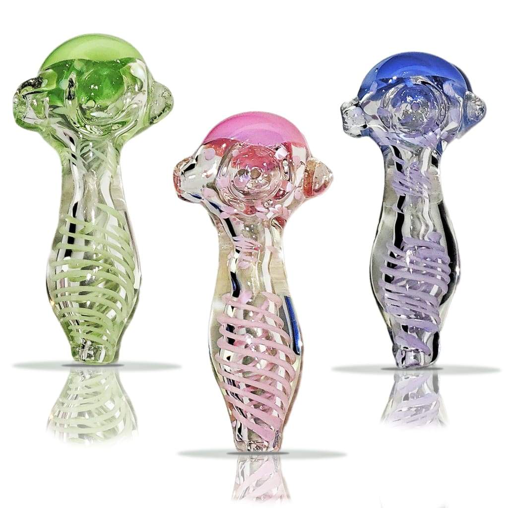 Slime Swirl Hand Pipes
