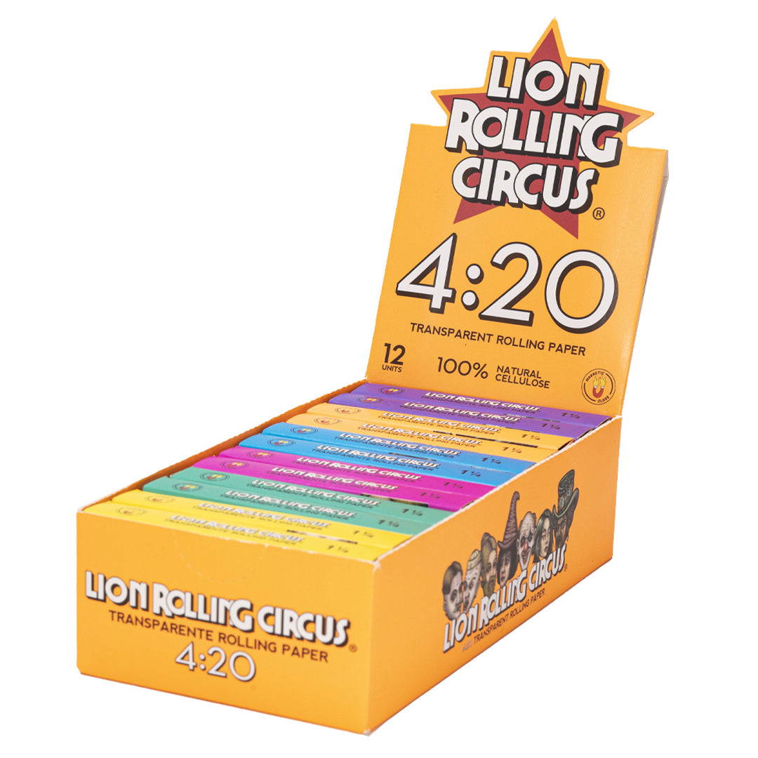 Rolling Paper Celulose 4:20 Block 1 1/4 12ct per box