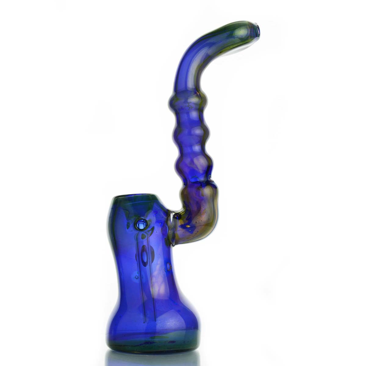 Electroplated Color tube Marble Design Bubbler
