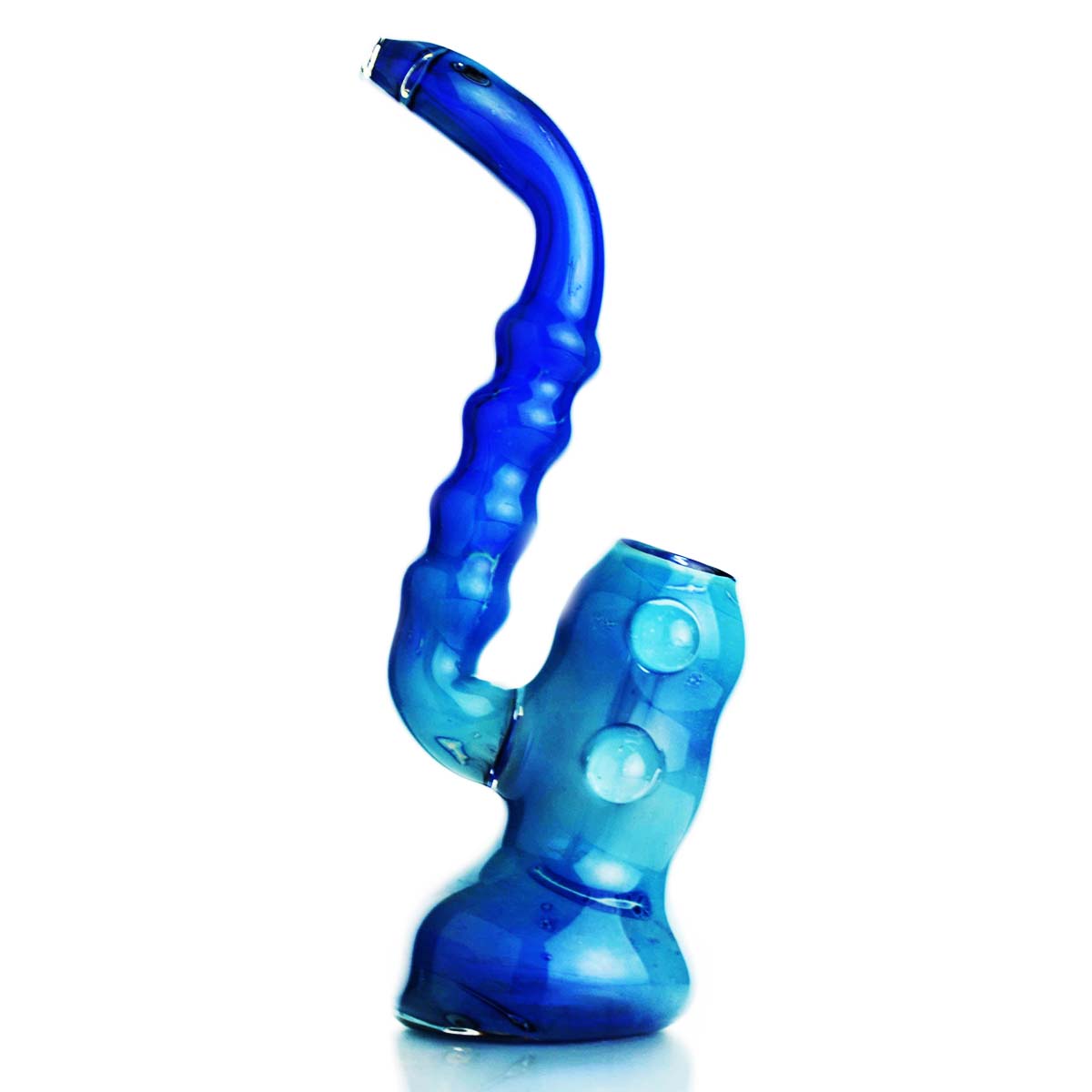 Electroplated Color tube Marble Design Bubbler