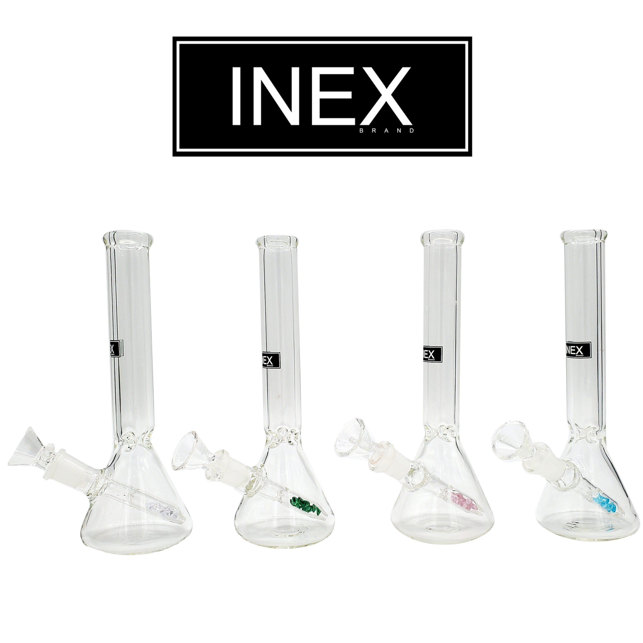 Paquete de vasos de precipitados INEX Jwl Slim - (4 piezas) 