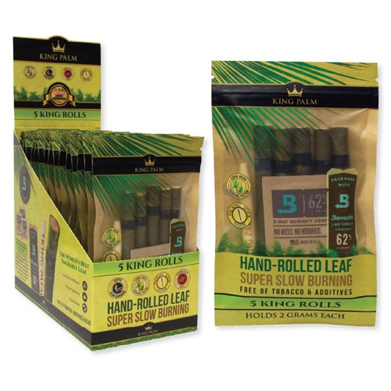 King Palm King Size 5pk con Boveda - 15ct