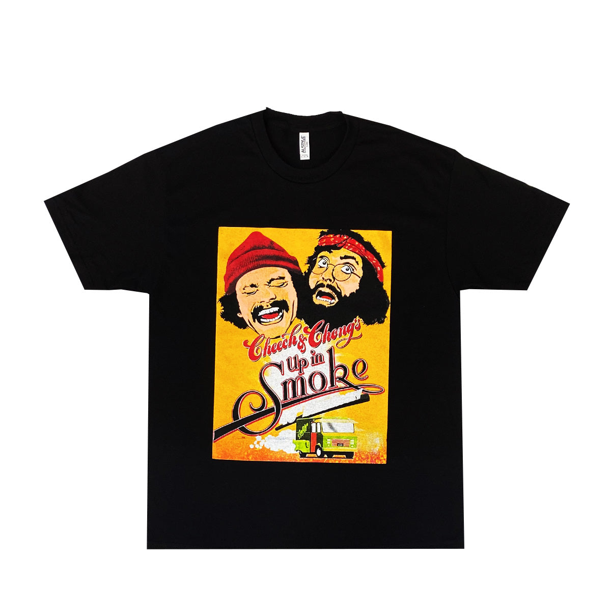 Cheech & Chong Smoke 100% Cotton T-Shirt, Pack of 5 Units, M, L, XL, XXL, XXXL
