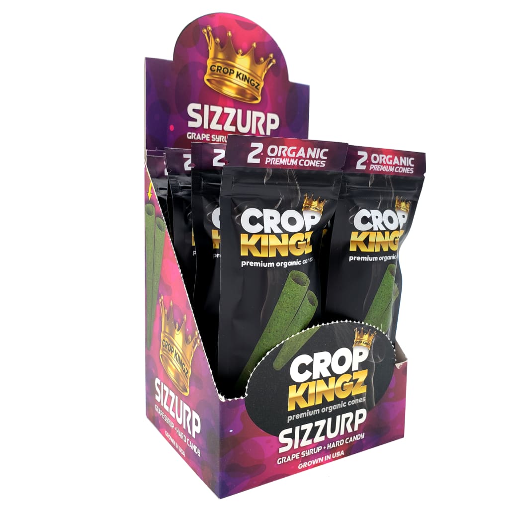 Crop Kingz Premium Hemp 1 1/4" Size Cones -