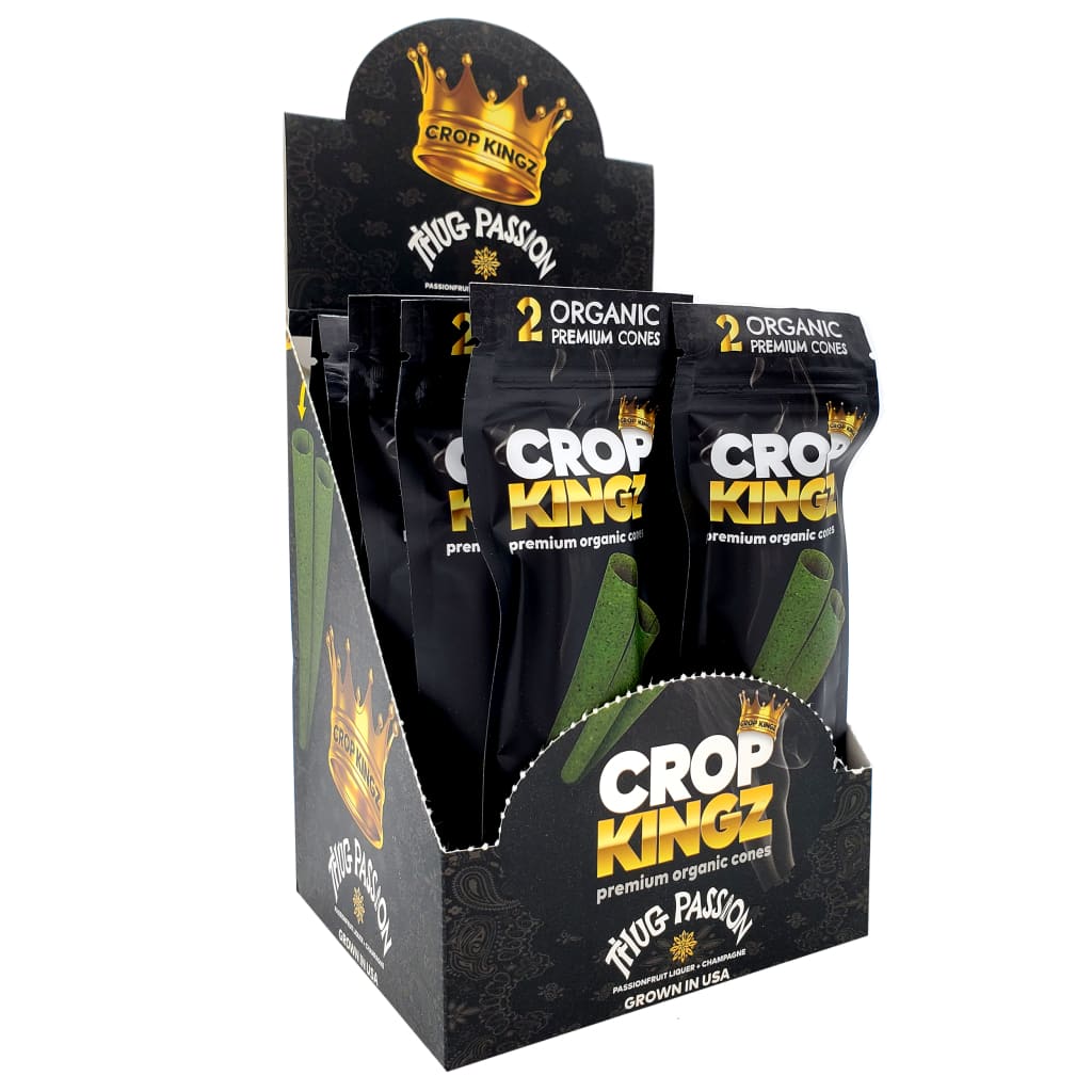 Conos Crop Kingz Premium Hemp de 1 1/4" - Thug