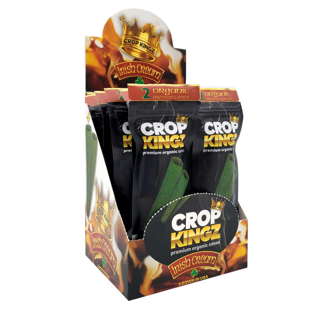 Crop Kingz Premium Hemp King Size Cones - Irish