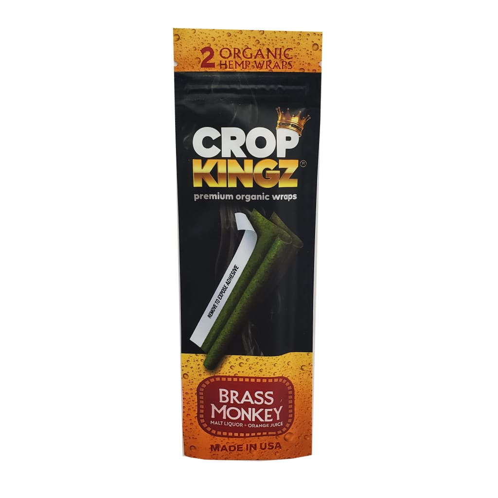 Envolturas de cáñamo orgánico premium de Crop Kingz - Latón