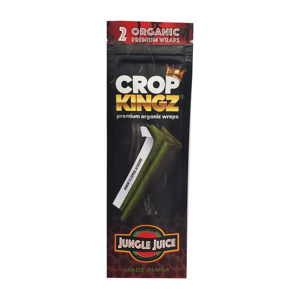 Envolturas de cáñamo orgánico premium de Crop Kingz - Jungle