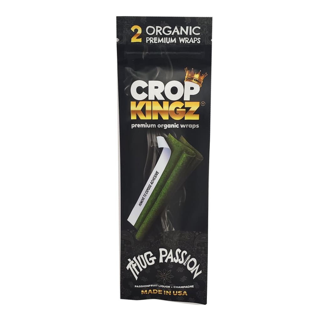 Envolturas de cáñamo orgánico premium de Crop Kingz - Thug