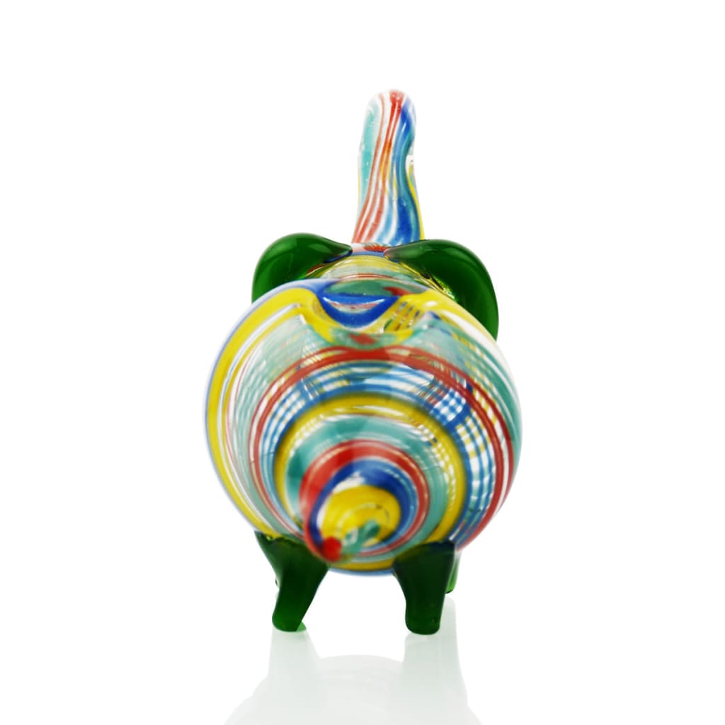Elephant Color Spiral Design