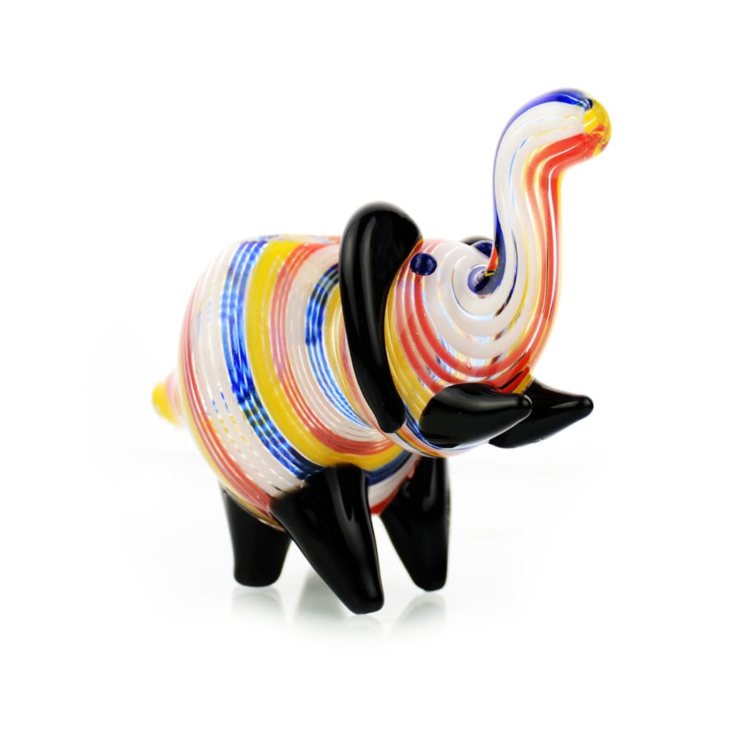 Elephant Color Spiral Design