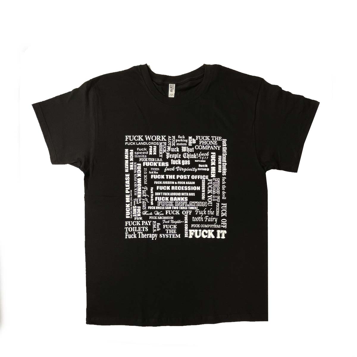 Camiseta Fucking Shirt 100% Algodón, Pack de 5 Unidades, S, M, L, XL, XXL