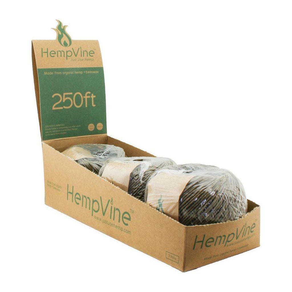 Hempvine 250’ Ft. Hemp Wick Spool