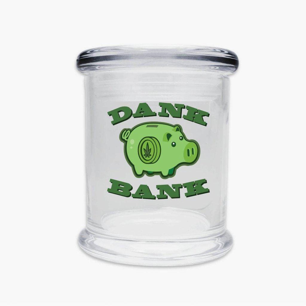 Juggz Dank Bank Glass Jar