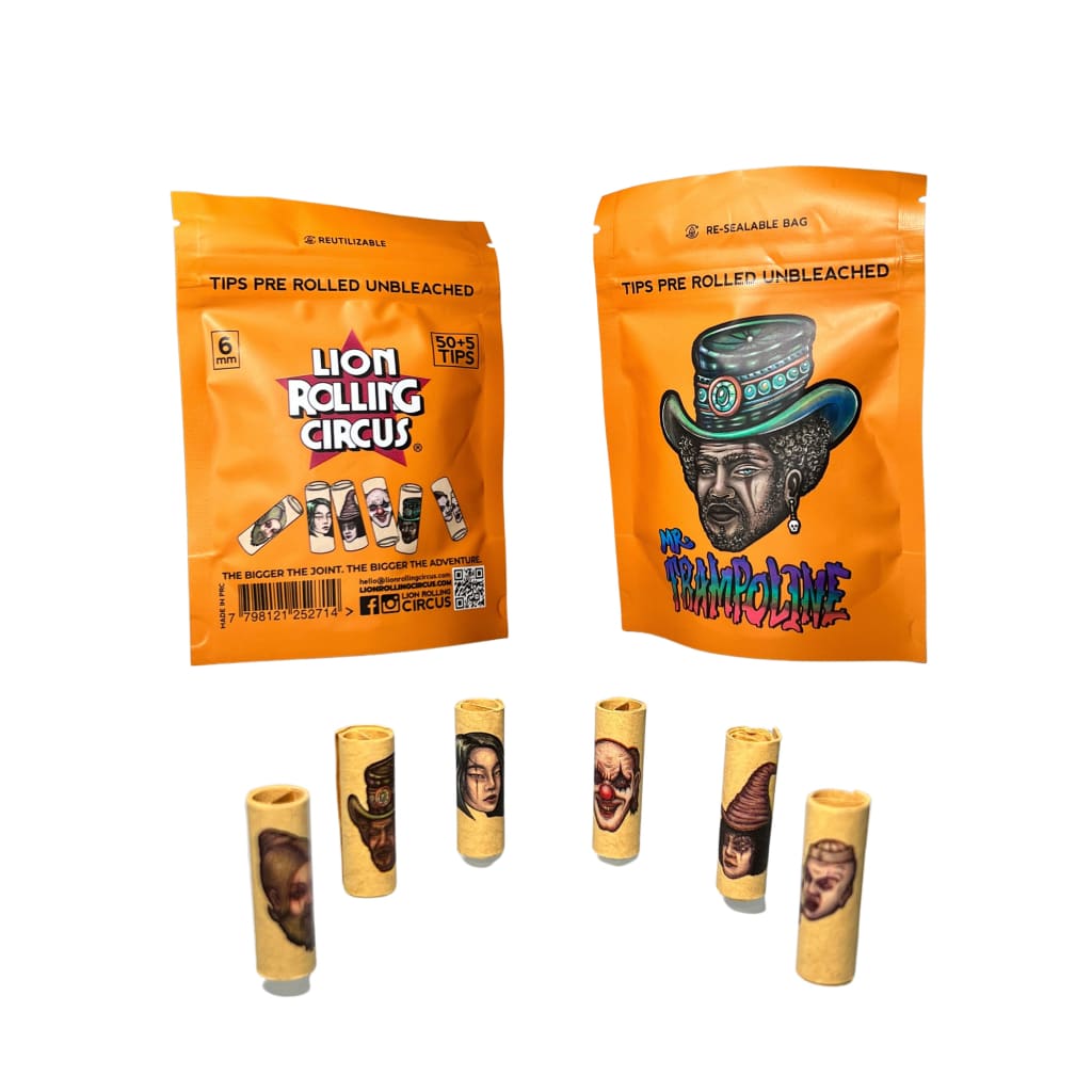 Puntas Con Filtro Lion Rolling Circus 50 + 5 Unidades