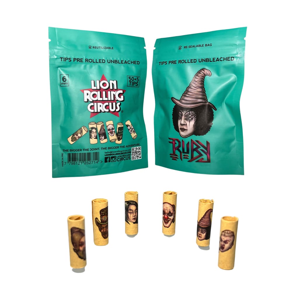 Puntas Con Filtro Lion Rolling Circus 50 + 5 Unidades