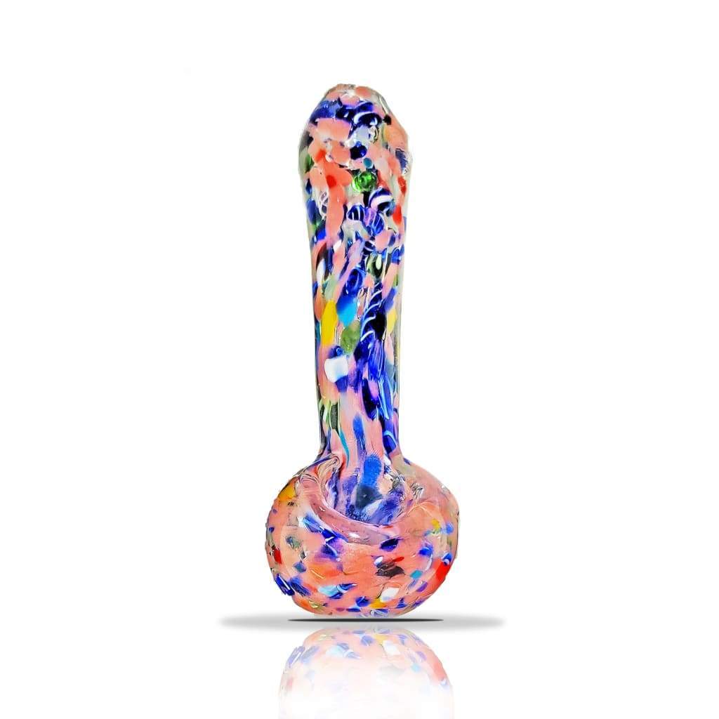 Multi-colored Fritted Hand Pipes