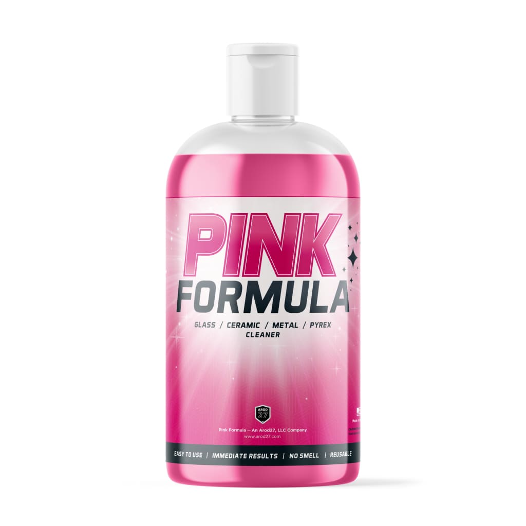 Botella de fórmula rosa de 16 oz.