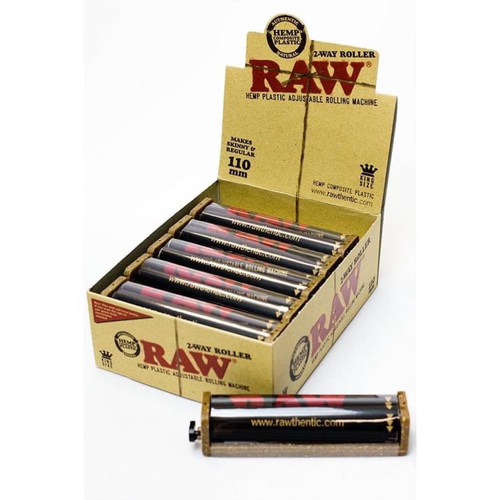 Raw 2-way Hemp Plastic Roller Display