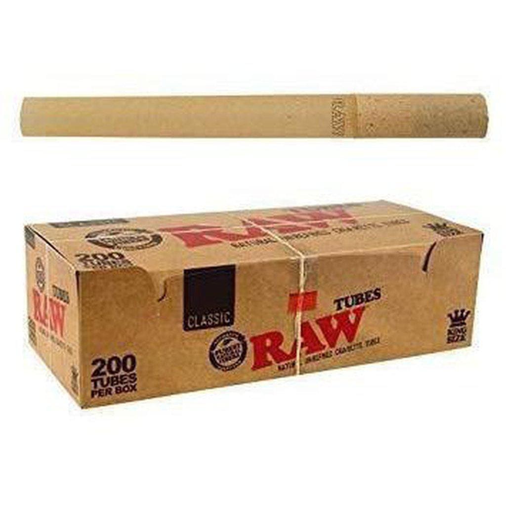 Raw King Size Cigarette Tubes Display Case