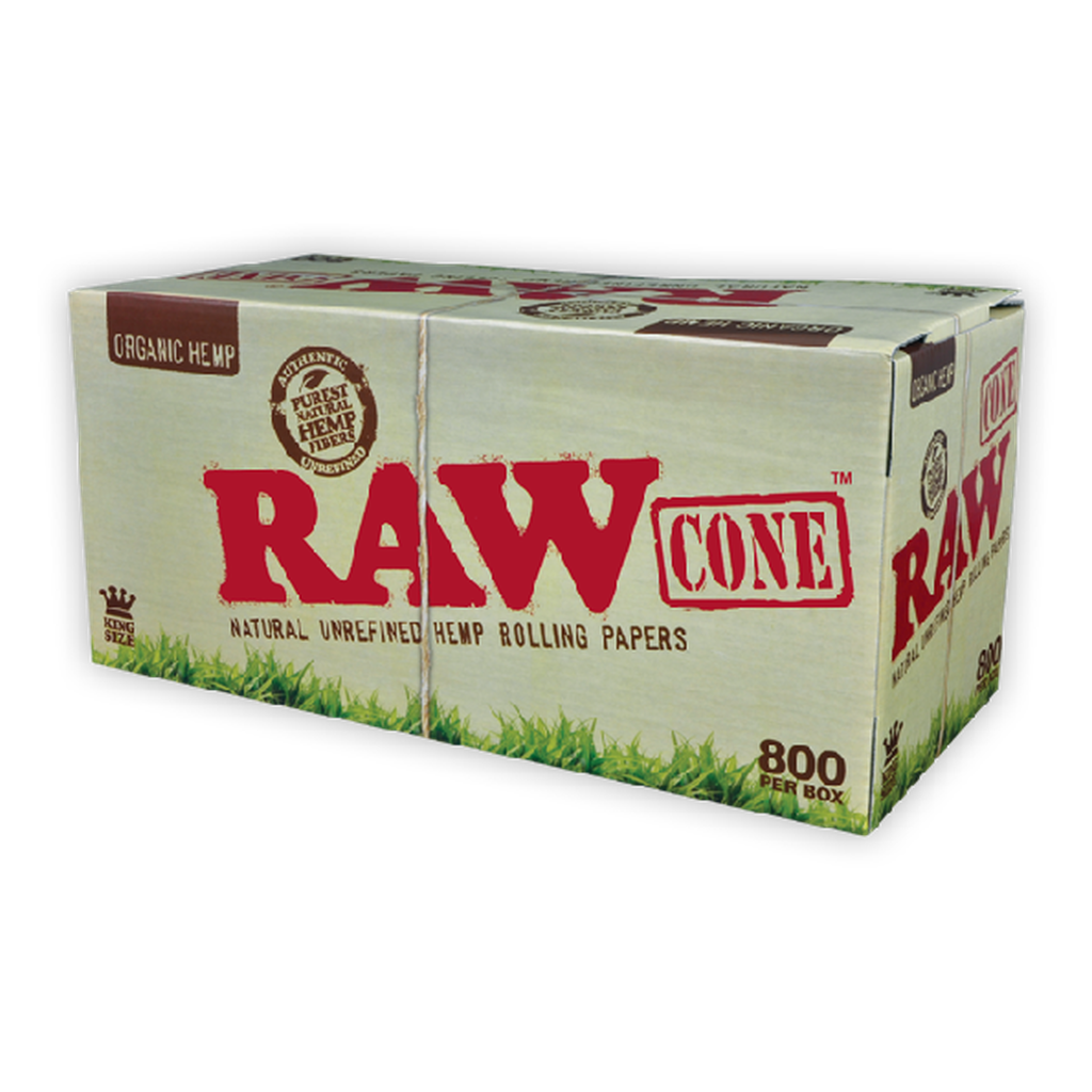 Raw Organic Hemp 1¼ Cones