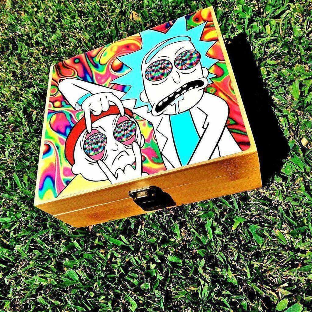 Rick and Morty Wooden Stash & Gift Box - Large