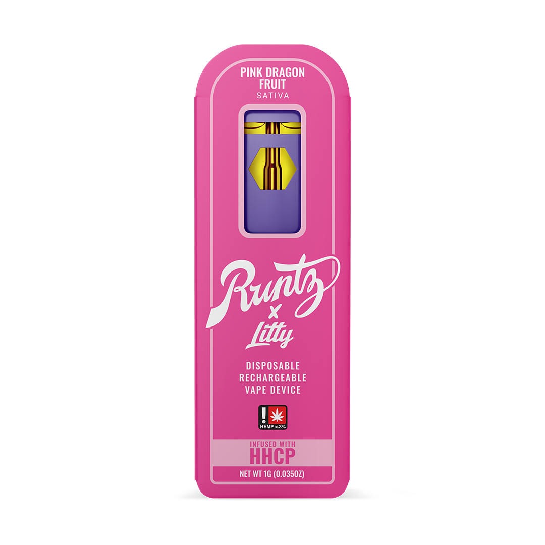 RUNTZ X LITTY - PINK DRAGON FRUIT - 10PK - SATIVA