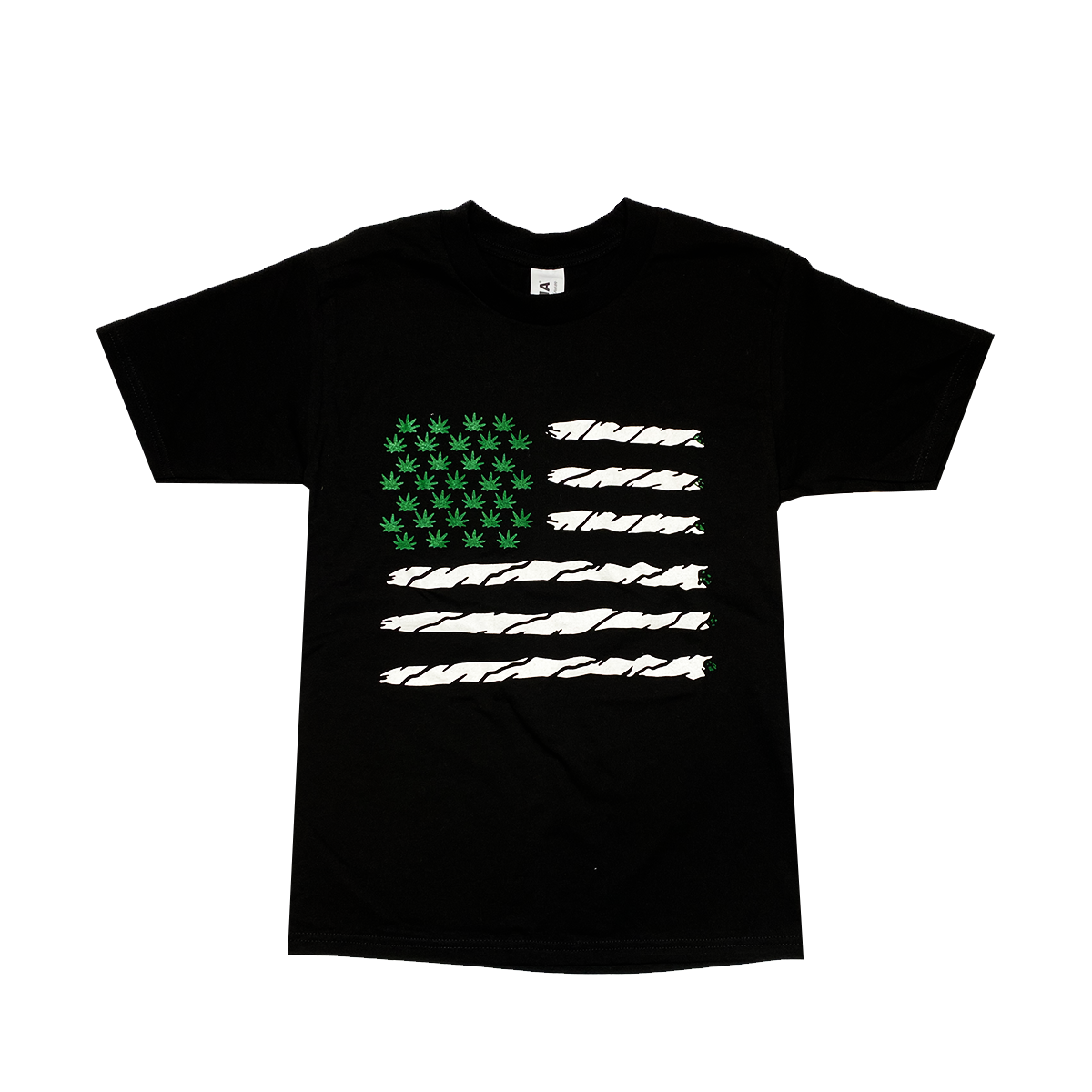 American Flag 100% Cotton T-Shirt, Pack of 5 Units, S, M, L, XL, XXL