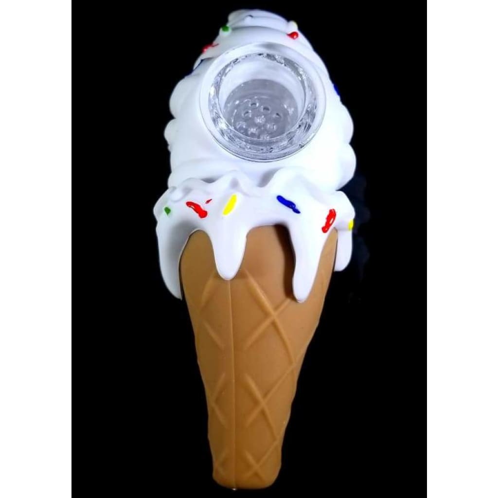 Ice Cream Cone Silicone Pipe