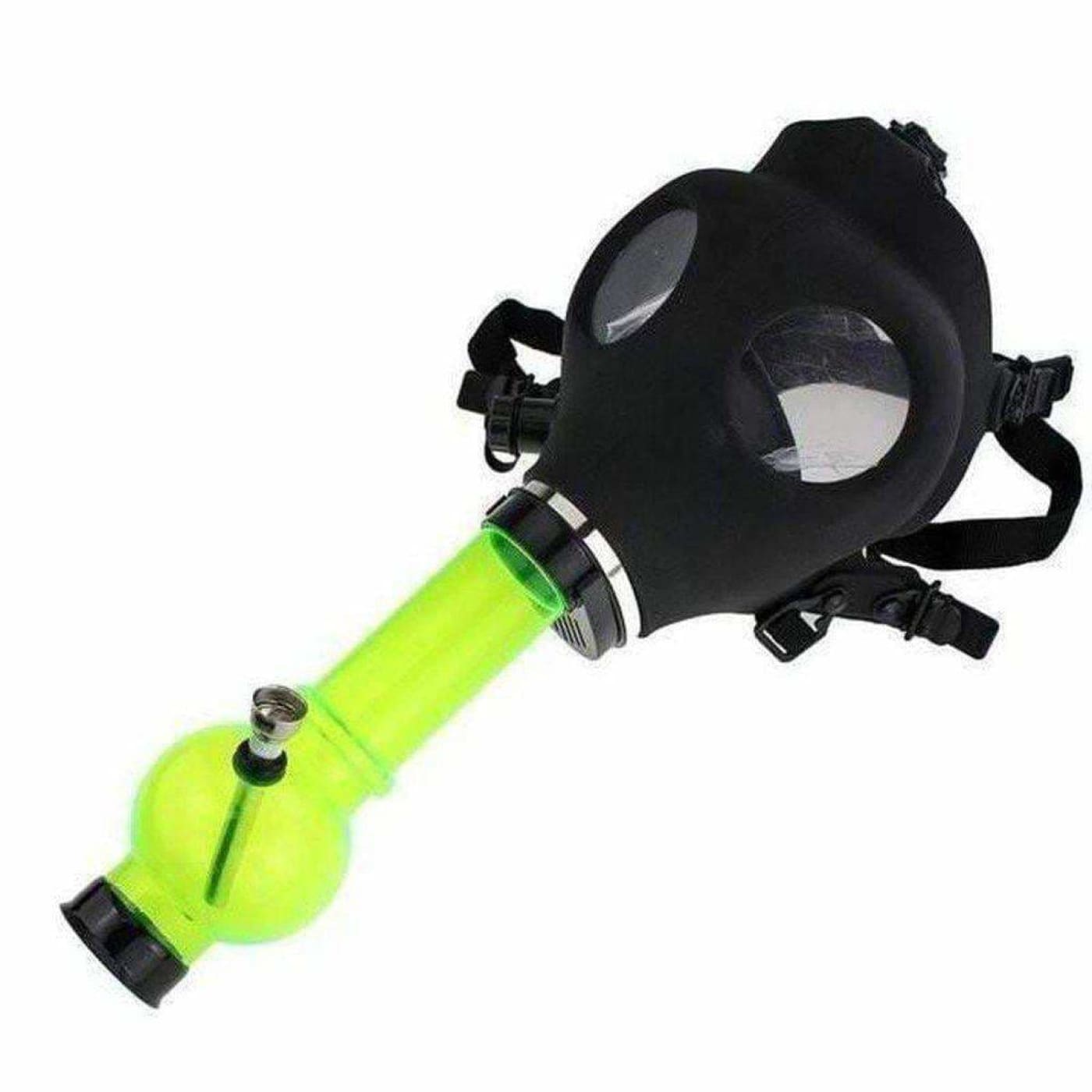 Water Pipe With Gas Mask